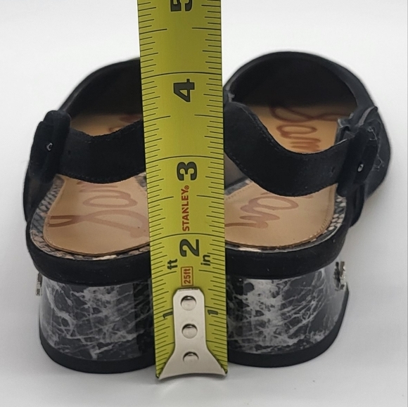 890- Sam Edelman Sadira Black Suede 6.5 NWT - Picture 5 of 7